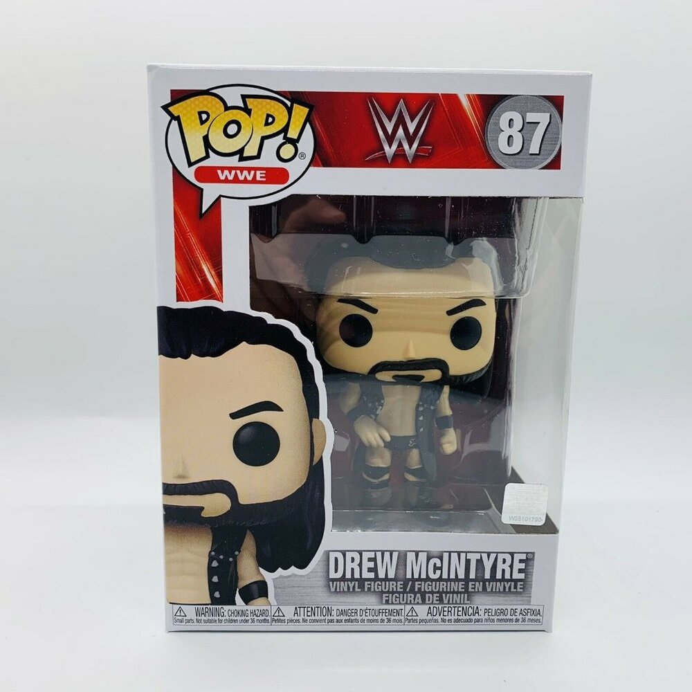 Funko Pop! WWE Drew McIntyre Wrestling Collectible Vinyl Figure #87